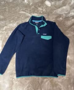 パタゴニア　Patagonia シンチラスナップT ネイビー ターコイズMのサムネイル