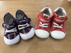 PETIT WARES & ミキハウス キッズシューズセットのサムネイル