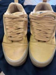 VANS スニーカー レザー キャメル メンズのサムネイル