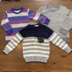 キッズ　スウェット3点セット 90-100のサムネイル
