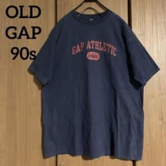 OLD GAP athletic 90s 旧タグ 紺タグ tシャツ L size - メルカリ