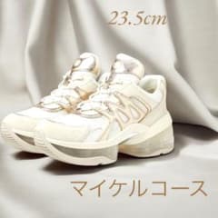 新品未使用箱付きマイケルコーススニーカーレディース23.5（6.5M