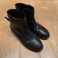 ZARA  ブーツ　黒　キッズのサムネイル