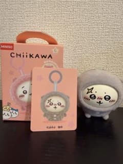 MINISO 치이카와 페이스 체인지 마스코트 라코 일본 미발매