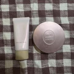클럽 쌩얼 크림 & 파우더 잔량 다 세트 프레스트 파우더 기초 크림