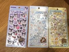ボンボンドロップシール 3枚セット サンリオ　正規品　新品のサムネイル