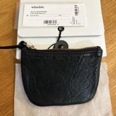 visvim LEATHER WALLET BLACK レザーウォレット 新品 - メルカリ