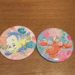 ディズニー  リトル・マーメイド  缶バッチ8cmのサムネイル