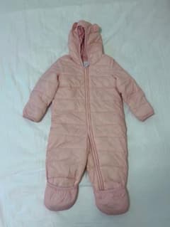 babyGap ベビー 中綿ジャンプスーツ アウター ピンクのサムネイル