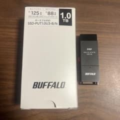 バッファロー 外付けSSD 1TB PUT1.0U3-B/Nのサムネイル
