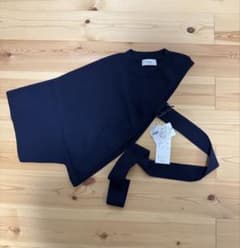 ポテチ　　HYKE /ハイク　シルク混　 アシンメトリーニットカットソー ポテチ様専用 HYKE /ハイク シルク混 アシンメトリーニットカットソー