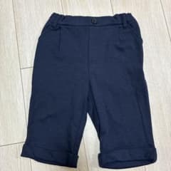 【110】キッズ ハーフパンツ ネイビー 紺色 結婚式 七五三のサムネイル