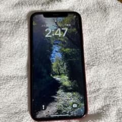 【ジャンク品】iPhone XR 〔64GB〕 〔レッド〕