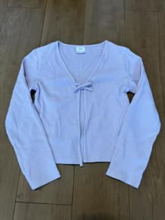 ZARA キッズ リブカーディガン 140cmのサムネイル
