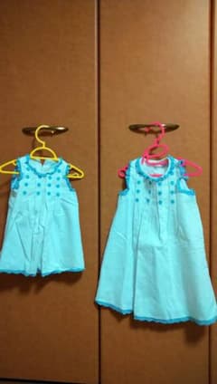 【2枚1380円】姉妹お揃いワンピース♪のサムネイル