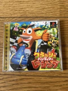 クラッシュバンディクーレーシング PS1 ソフトのサムネイル