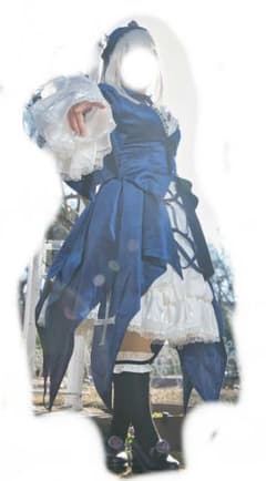 1/23 15時まで 水銀燈　ローゼンメイデン コスプレ衣装+ウィッグ+羽のサムネイル