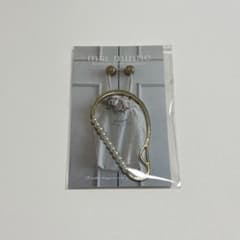 mia minne ミアマイン パール付きイヤーカフ