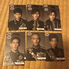 三代目 J SOUL BROTHERS トレーディングカード 6枚セットのサムネイル