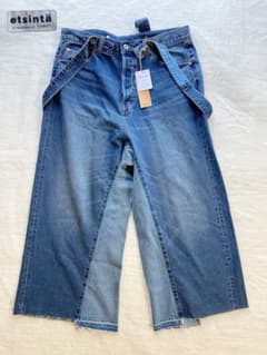 タグ付き　チャオパニックティピー　etsintä バギーデニム リメイク タグ付き チャオパニックティピー etsintä バギーデニム リメイク