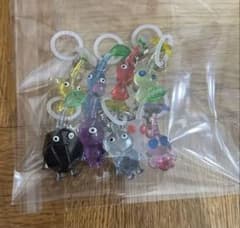 く*み様 ピクミン　めじるしチャーム　ガチャガチャ 9種コンプセットのサムネイル
