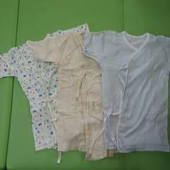 新生児　長肌着　コンビのサムネイル