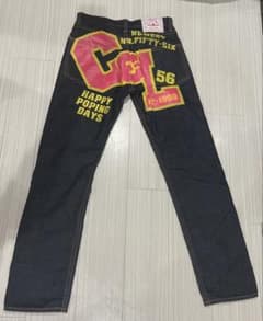 美品】CO&LU ココルル ケツルル デニムパンツ 濃紺 Y2K 31インチ