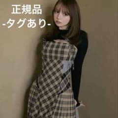 アンドマリー nadia check long dress - メルカリ