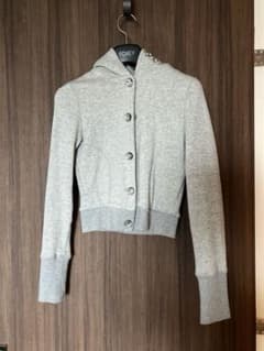 blondey ビジュー　パーカー　グレーのサムネイル
