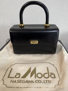La moda Elegance ハンドバッグ ブラックのサムネイル