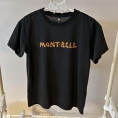 《リー様専用》【新品】mont-bell ブラック Tシャツ Mのサムネイル