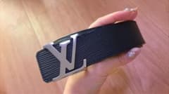 【大特価】【値下】LOUIS VUITTON ベルト ブラック メンズ 90のサムネイル