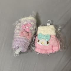 サンリオ マイメロディ ぼんぼんりぼん 手袋 2点セットのサムネイル