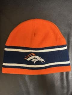 K*t様 NFL デンバー ブロンコス ニット帽 ビーニー オレンジ アメフトのサムネイル
