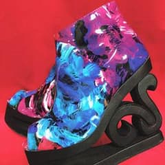 jeffrey campbell スケート 花柄 × ブラック レア 限定のサムネイル
