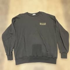 Little Weekend バック刺繍 トレーナー ブラック 170のサムネイル