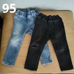 데님 팬츠 2 개 세트 95 사이즈 babyGap