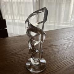 バカラ（Baccarat）スパイラル ベース Sサイズ（高さ約20cm） バカラ（Baccarat）スパイラル ベース Sサイズ（高さ約20cm） - メルカリ