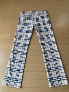 BURBERRY BLUE LABEL ノバチェック パンツ 38 - メルカリ
