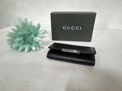 GUCCI ブラックレザーキーケースのサムネイル