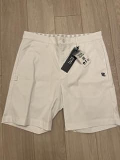 パーリーゲイツ ストレッチ ヘリンボーン ショートパンツ ホワイト 5