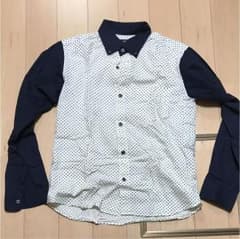 ネイビードットシャツのサムネイル