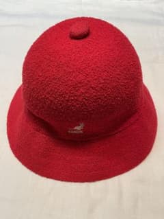 カンゴールKANGOL  バケットハット　赤　Sサイズのサムネイル