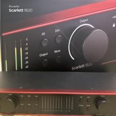 [中古]Focusrite Scarlett 18i20 (gen4) 中古]Focusrite Scarlett 18i20 (gen4) - メルカリ