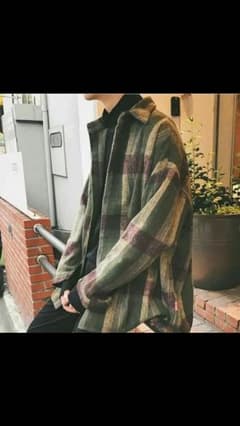 SPADE ビッグチェックコートシャツのサムネイル