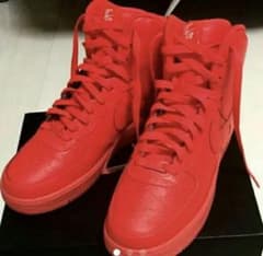 NIKE ID レッド　レア　スニーカー　中古のサムネイル