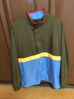 ポケッタブルプルオーバー　カーキのサムネイル