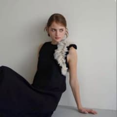 Acka tulle no sleeve one-piece - メルカリ