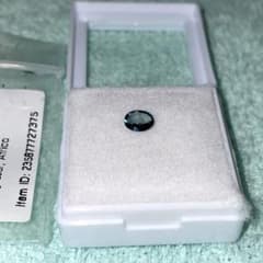ヘブンブロッシュグリーンサファイア 0.36ct オーバルのサムネイル