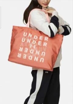 UNDER ARMOUR　トートバッグ　サーモンピンクのサムネイル